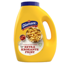 Diamant frituurvet of -olie